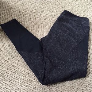 Zella Legging Tights With Mesh